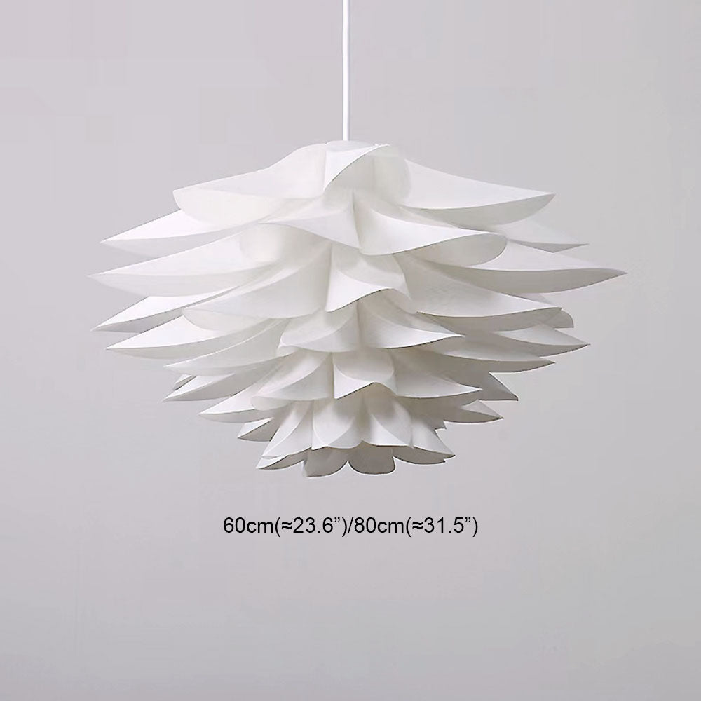 Delicate Ambient Glow Nordic Lotus Pendant Light