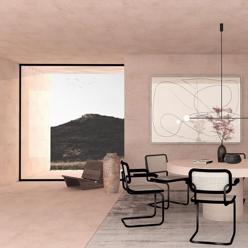 Black Modern Ambience Arisha Linear Pendant Light