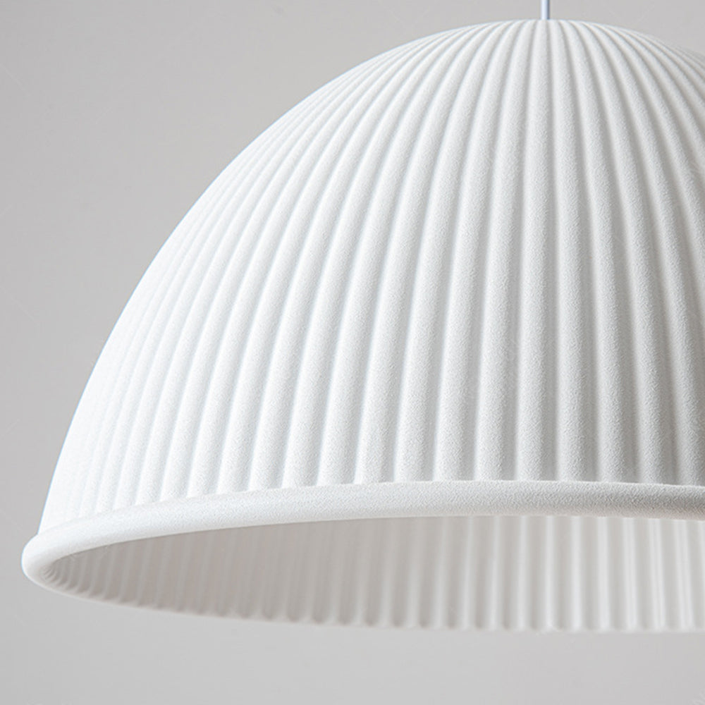 Durable Metal Base Pendant Light With Contemporary Resin