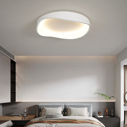 Ceiling Light Elegant Flush Mount Wave For Living Room And Bedroom