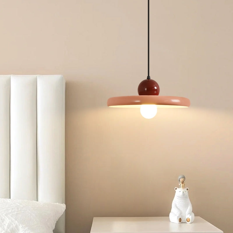 Ambient Living Room Glow Modern Pink Led Pendant Light