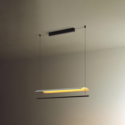 Warm Ambience Metal Pendant Light in Cream Shade