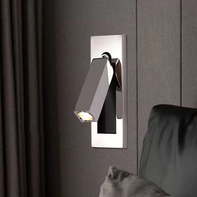 Modern Indoor Lamp NovaGlow Rotatable Bedside Wall Sconce