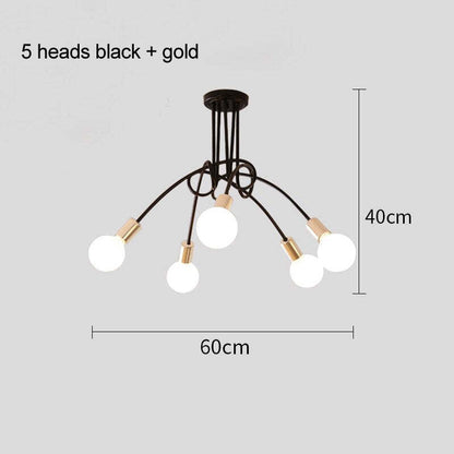 Metal Linear NovaLine Ceiling Curve Light For Living And Dining Rooms