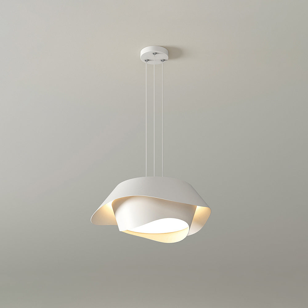 Ambient Glow Flower Pendant Light Art Deco