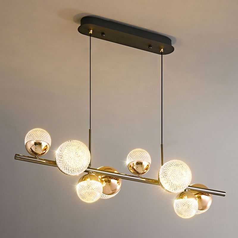Soft Ambient Glow Glass Bubble Pendant Light