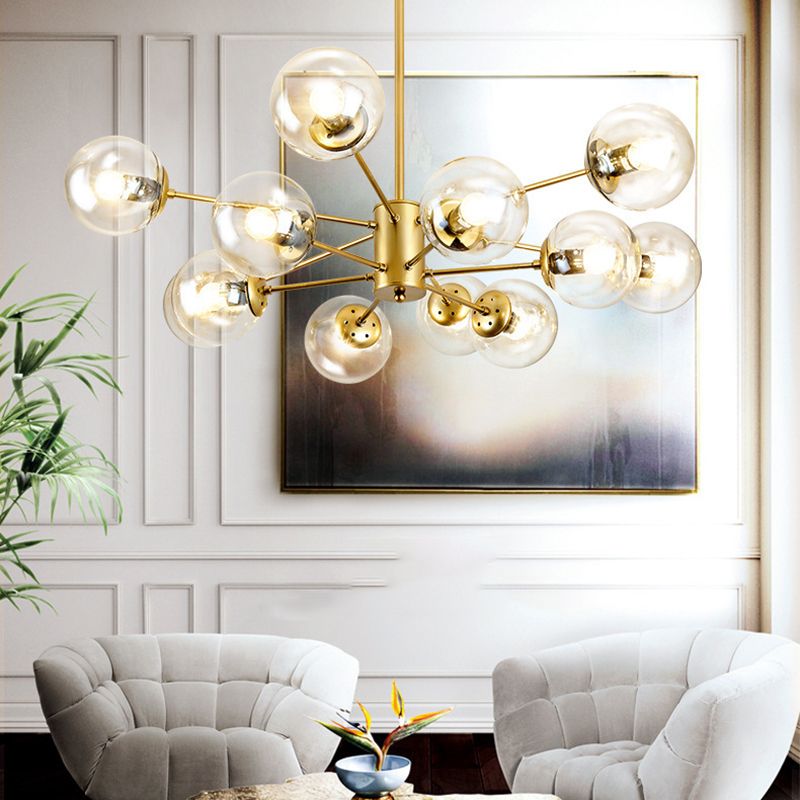 Black Gold Nordic Pendant Light for Cozy Ambience