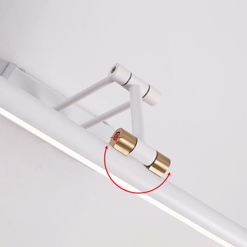Wall Light With Mirror Front LED Metal Adjustable Arisha