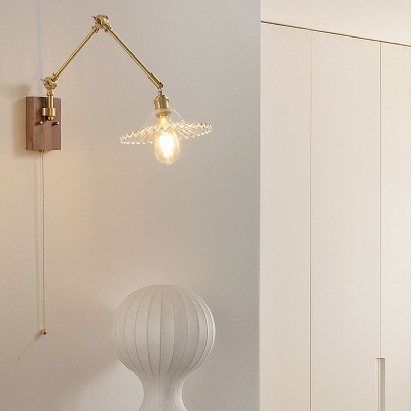 Modern Metal Adjustable Folding Wall Lamp LumaFold