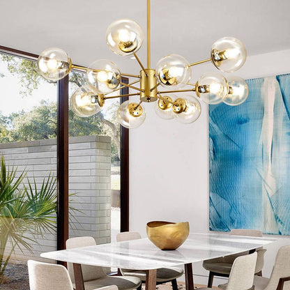 Black Gold Nordic Pendant Light for Cozy Ambience