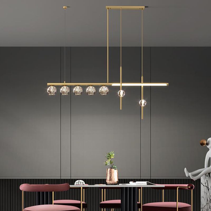 Pendant Light For Dining Room Ambiance Gold Crystal