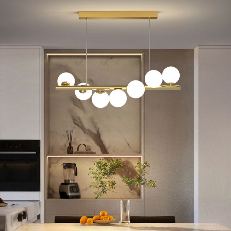 Adjustable Heads Nordic Linear LED Pendant Light