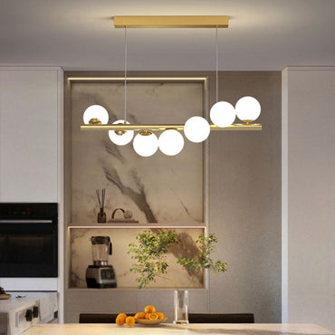 Adjustable Heads Nordic Linear LED Pendant Light