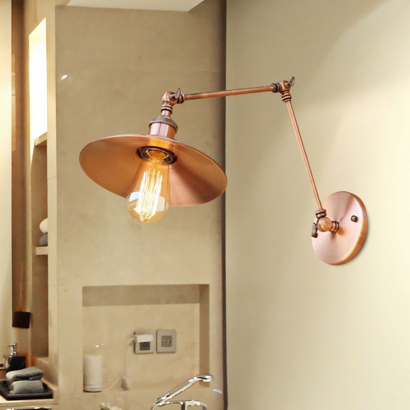 Bedroom And Living Room Vintage Adjustable Wall Light