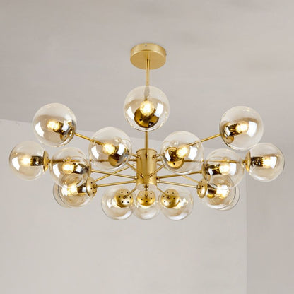 Black Gold Nordic Pendant Light for Cozy Ambience