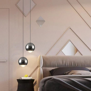 Adjustable Height Round LED Pendant Light
