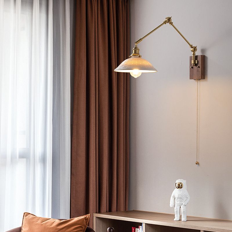Modern Metal Adjustable Folding Wall Lamp LumaFold