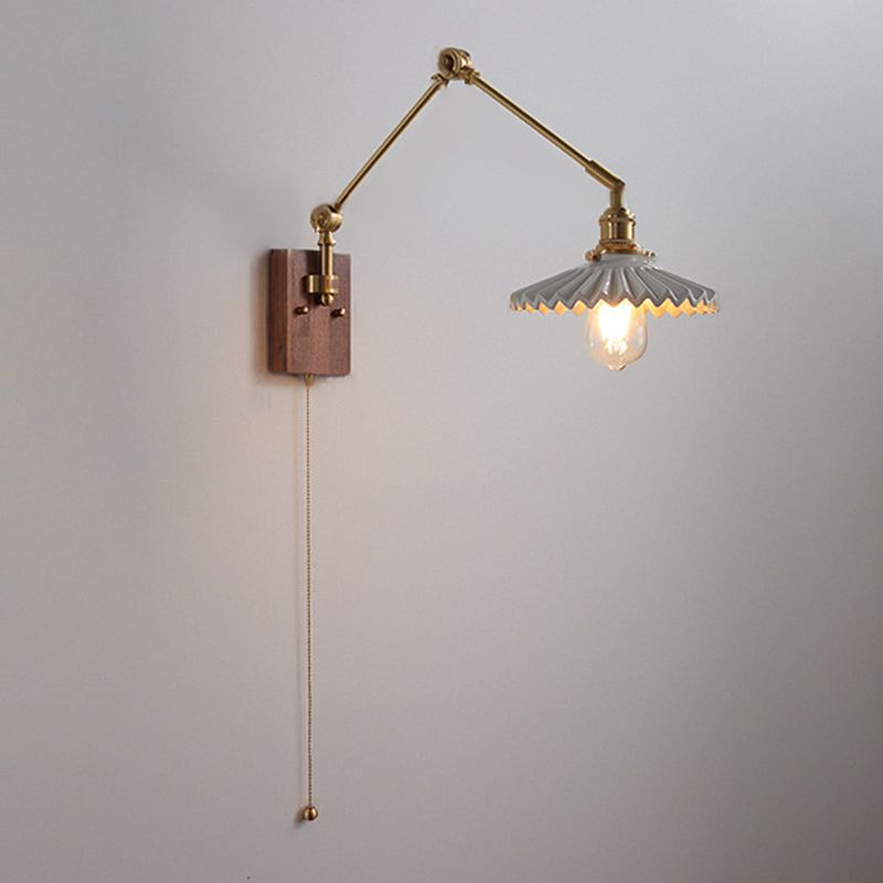 Modern Metal Adjustable Folding Wall Lamp LumaFold