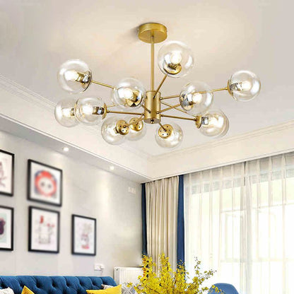 Black Gold Nordic Pendant Light for Cozy Ambience