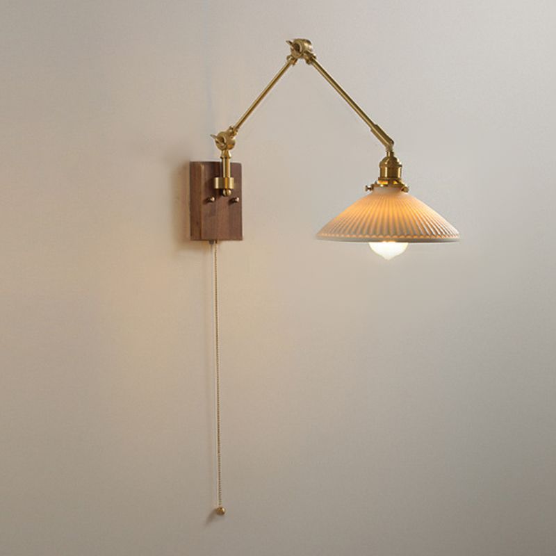 Modern Metal Adjustable Folding Wall Lamp LumaFold