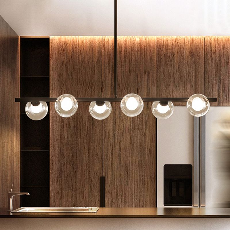 Ambient Dining Illumination Nordic Linear Pendant Light