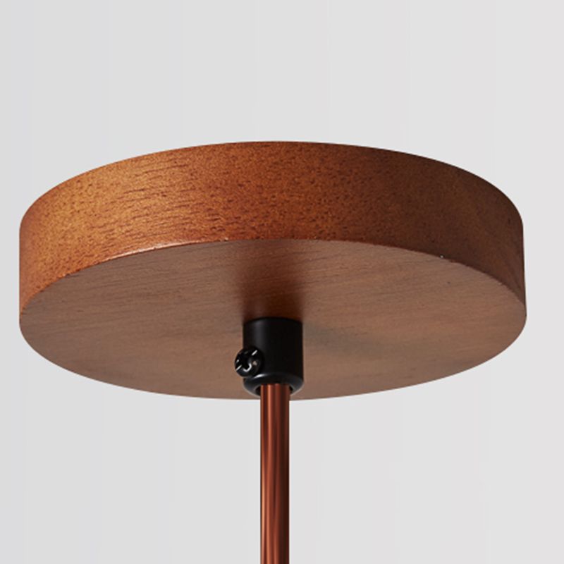 Minimalist Wood Pendant Light With Natural Finish Muto
