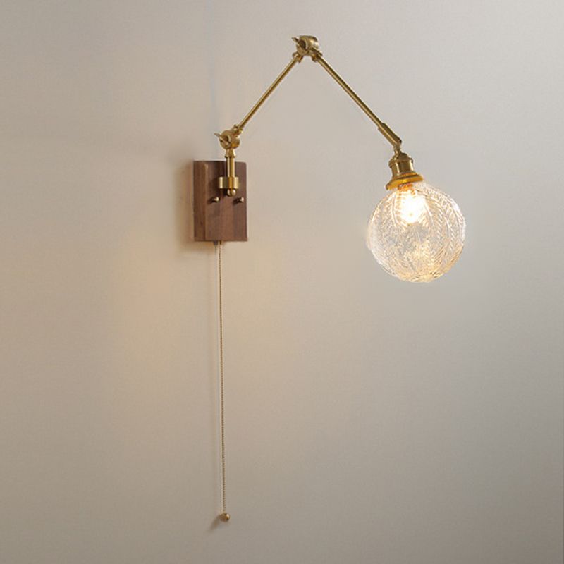 Modern Metal Adjustable Folding Wall Lamp LumaFold