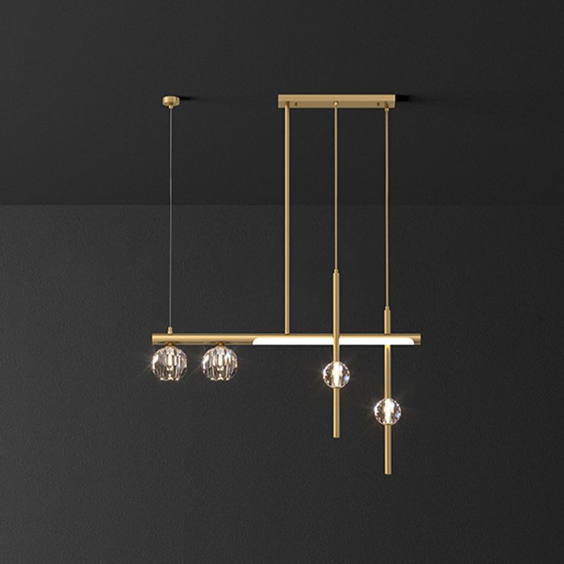 Pendant Light For Dining Room Ambiance Gold Crystal
