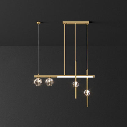 Pendant Light For Dining Room Ambiance Gold Crystal