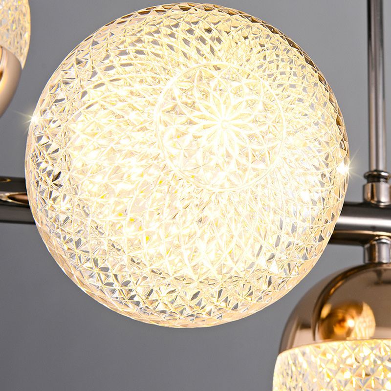 Soft Ambient Glow Glass Bubble Pendant Light