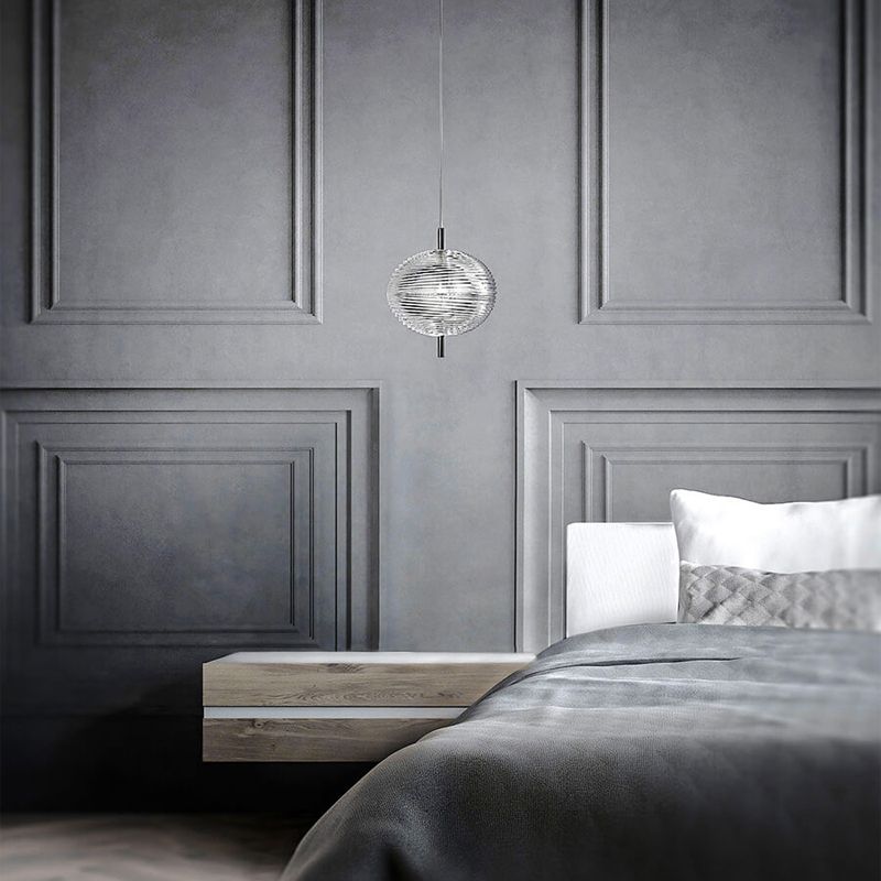 Gold Ambient Glow Modern Black Pendant Light
