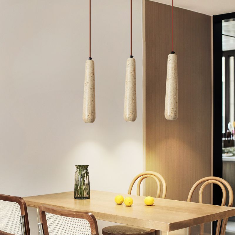 Minimalist Wood Pendant Light With Natural Finish Muto