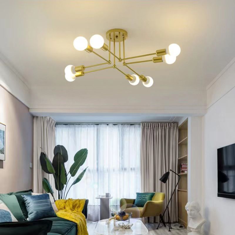 Industrial Ceiling Mount Flush Linear Light