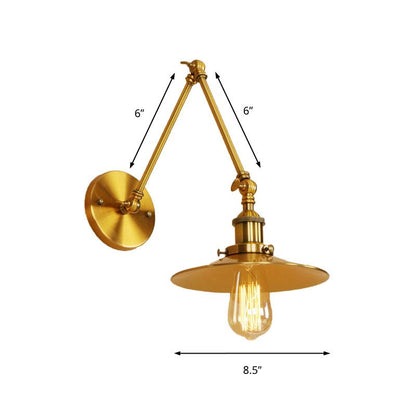 Bedroom And Living Room Vintage Adjustable Wall Light