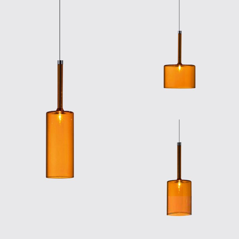 Modern Minimalist Ambience Glass Led Pendant Light