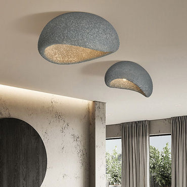 LED Ceiling Light For Living And Dining Rooms Modern Resin Flush Mount