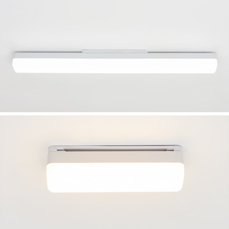 Dimmable Warm White Rectangular Wall Light For Bathrooms LuminaRect