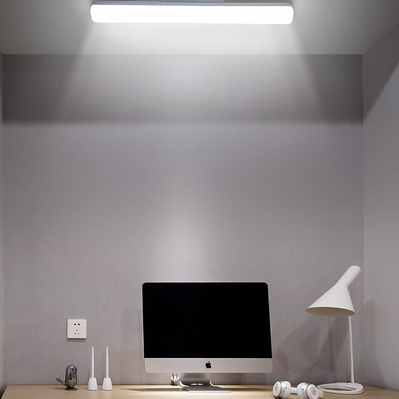 Dimmable Warm White Rectangular Wall Light For Bathrooms LuminaRect