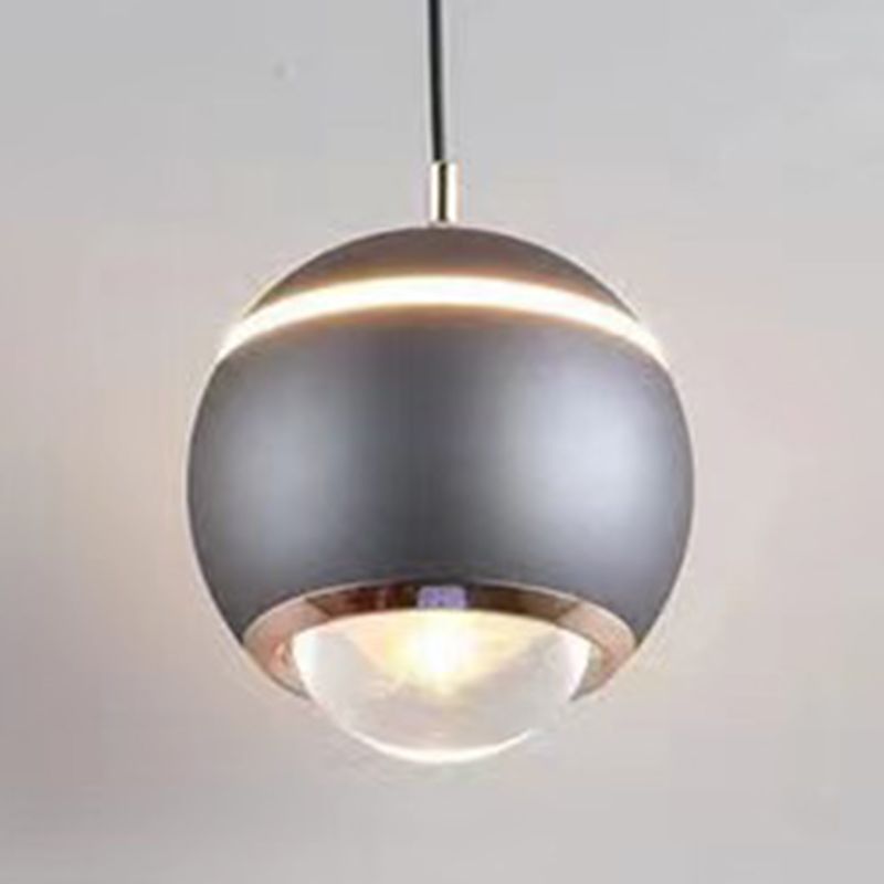 Adjustable Height Round LED Pendant Light