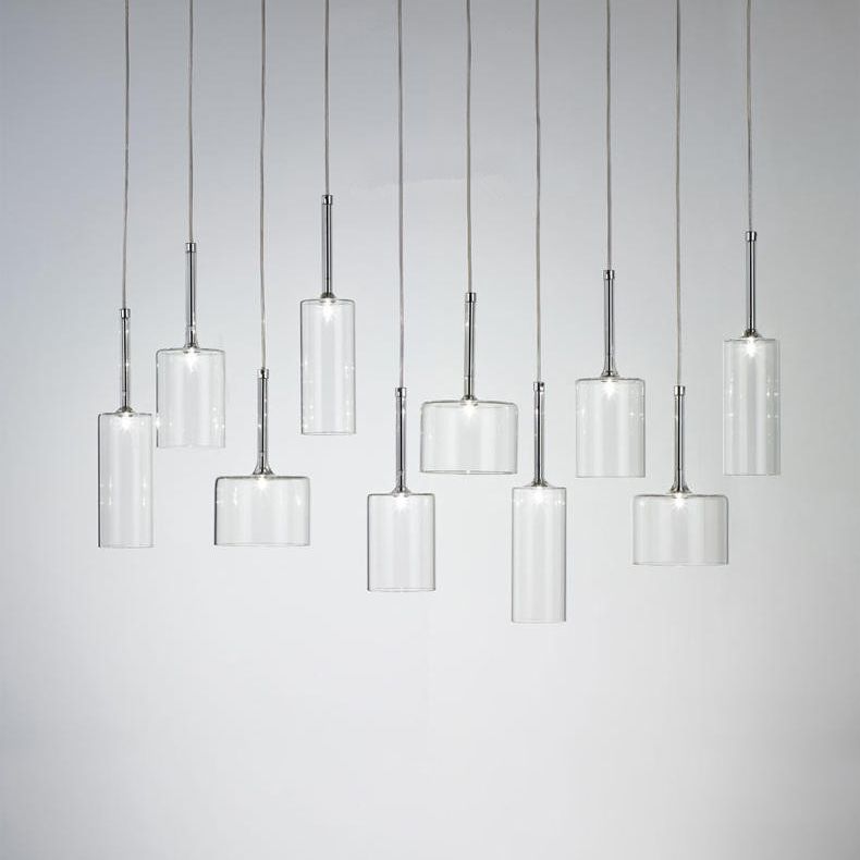 Modern Minimalist Ambience Glass Led Pendant Light