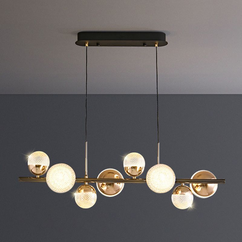 Soft Ambient Glow Glass Bubble Pendant Light