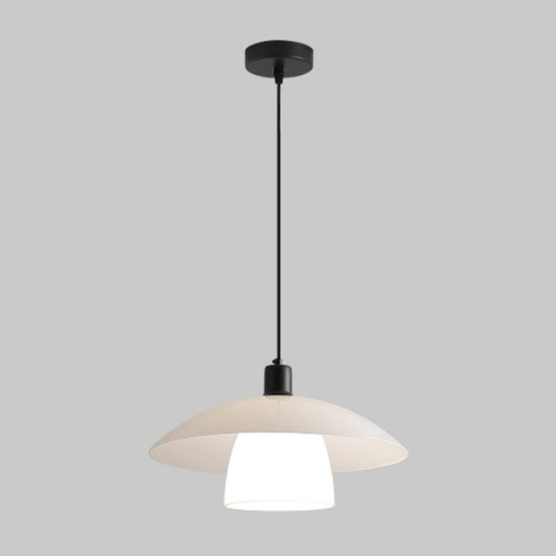 White Pendant Dimmable Light For Dining Room