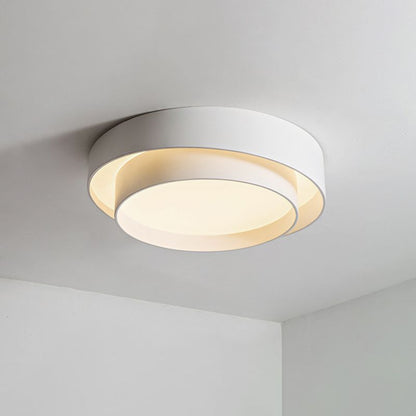 Nordic Style Circular Flush Mount Art Deco Ceiling Light
