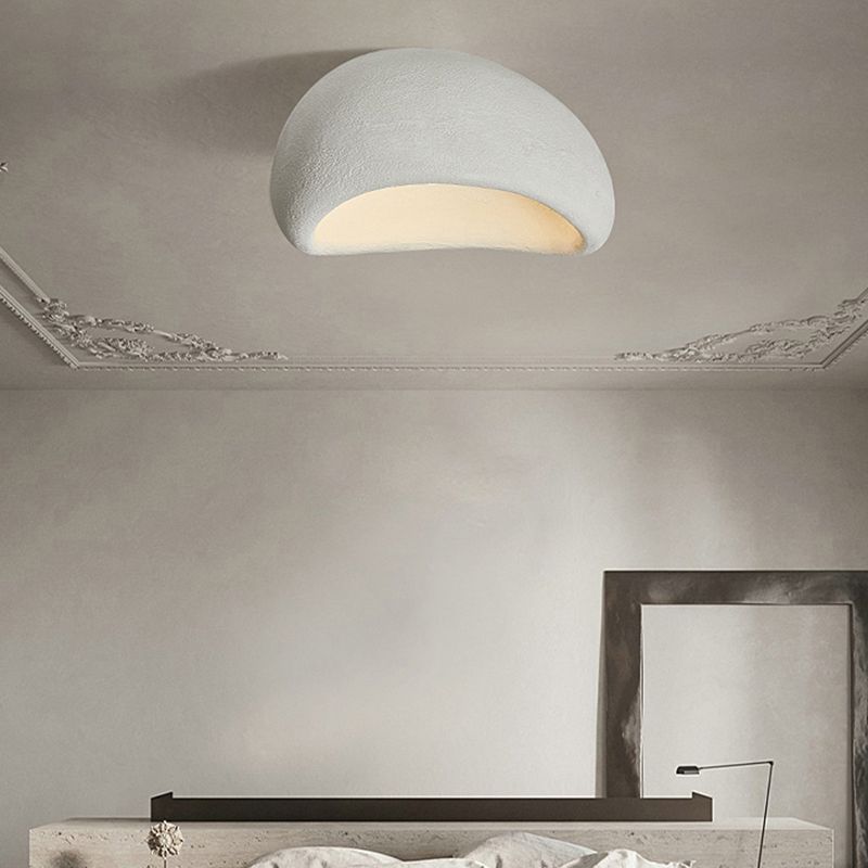 LED Ceiling Light For Living And Dining Rooms Modern Resin Flush Mount