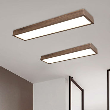 Flush Mount Rectangular LED Aurora Ceiling Light