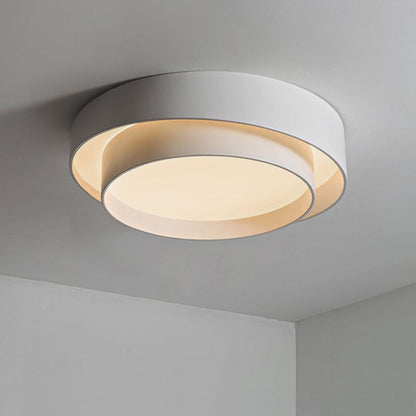 Nordic Style Circular Flush Mount Art Deco Ceiling Light