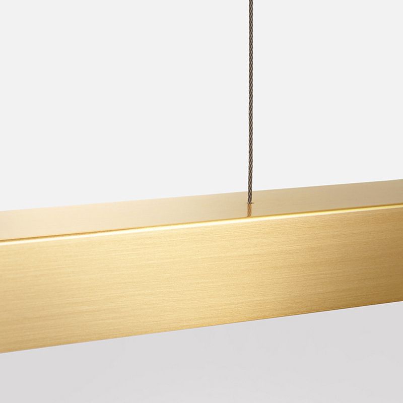 Three Color Temperatures Modern Linear Pendant Light