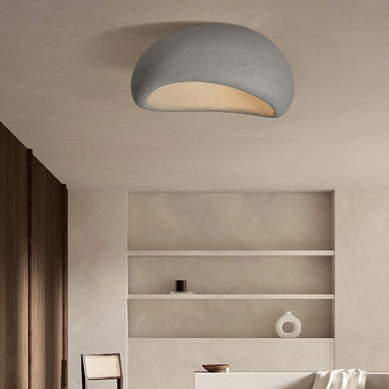 LED Ceiling Light For Living And Dining Rooms Modern Resin Flush Mount