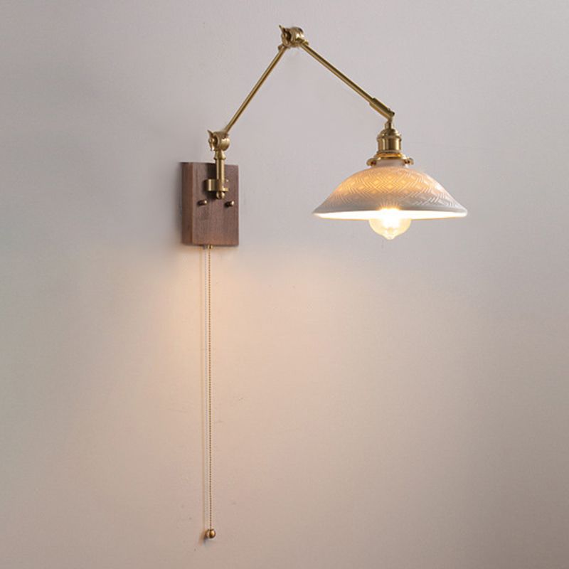Modern Metal Adjustable Folding Wall Lamp LumaFold