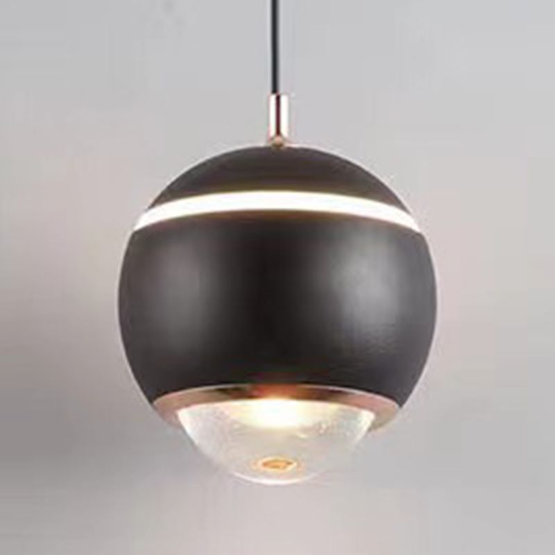 Adjustable Height Round LED Pendant Light